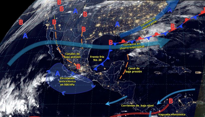 Clima México para esta semana