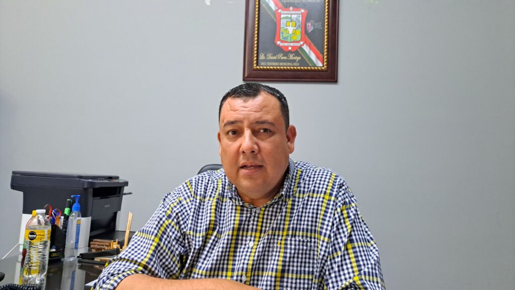 El tesorero municipal de Salvador Alvarado, Daniel Parra Montoya