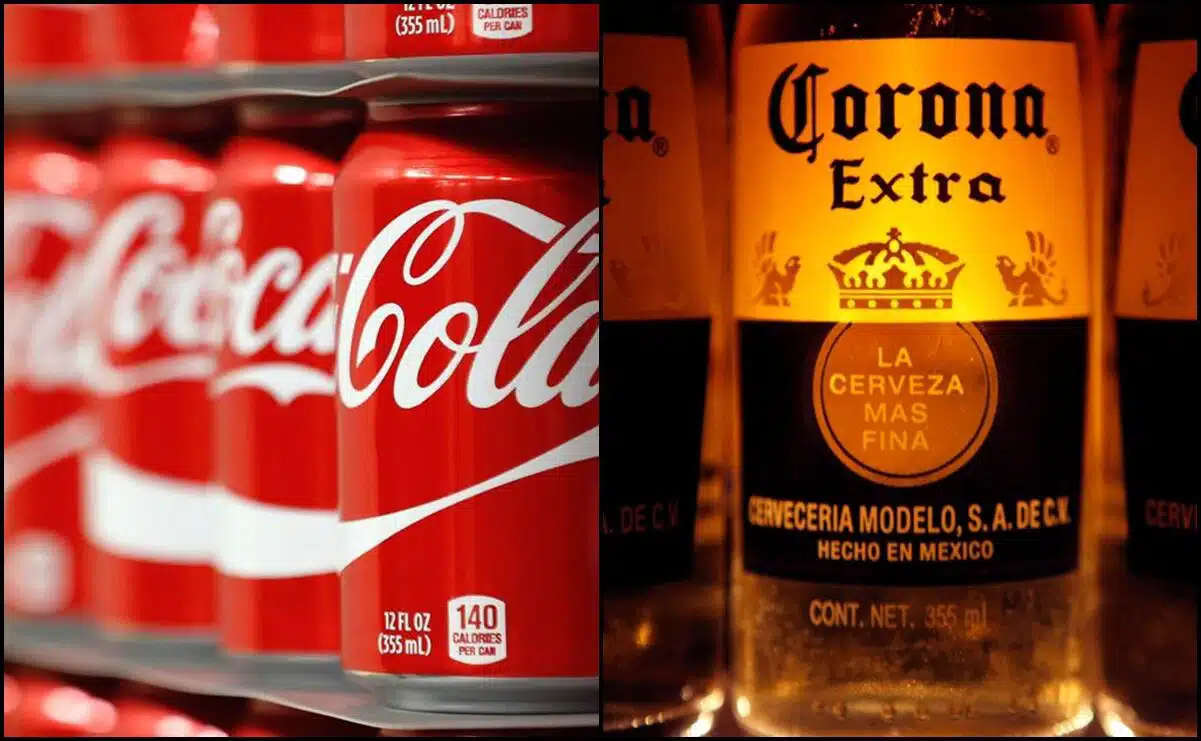 Coca Cola y Corona