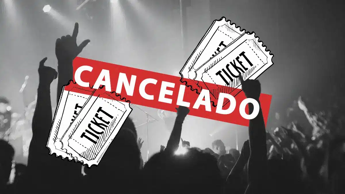 Concierto cancelado