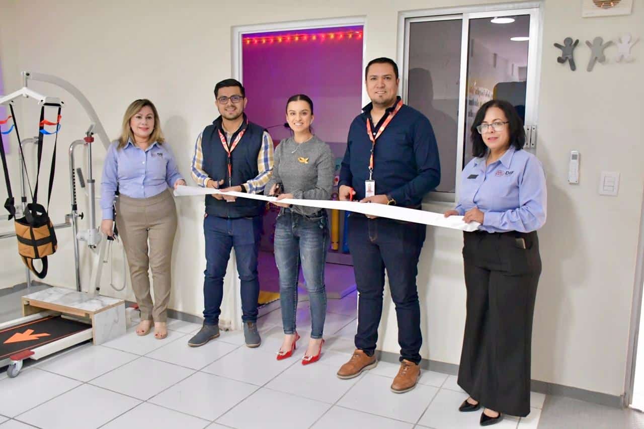 Inauguración del nuevo cuarto multisensorial por parte de DIF Salvador Alvarado.