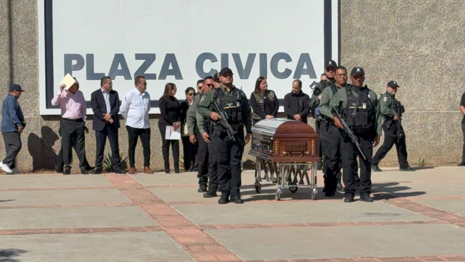 Despiden a Juan Manuel, agente de la FGE privado de la vida en Culiacán este viernes