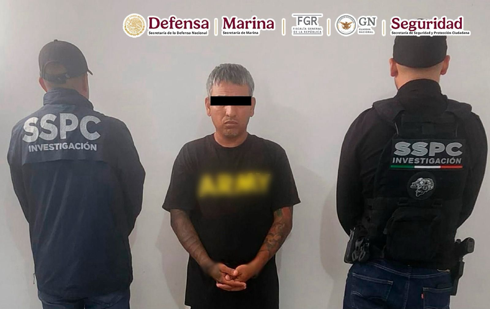 Detención de Rogelio “N”