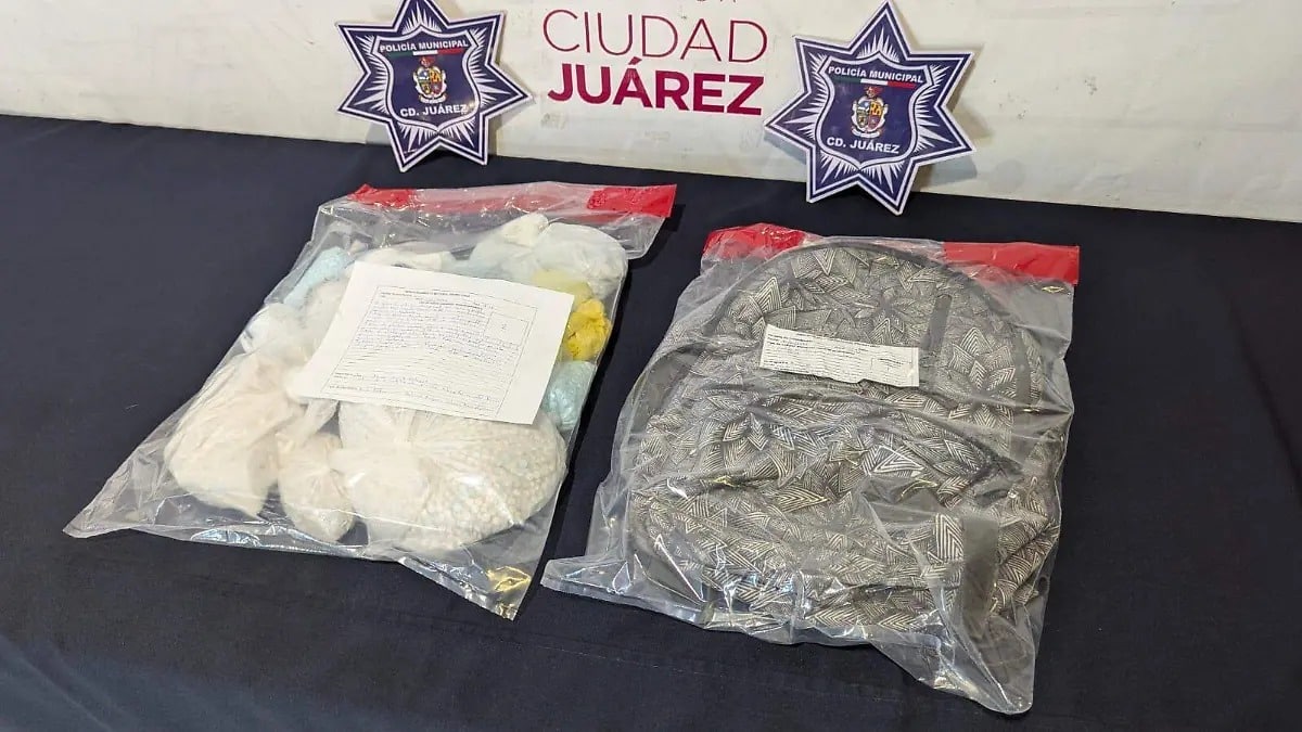 Detienen a un hombre en Ciudad Juárez con 36 mil pastillas de fentanilo