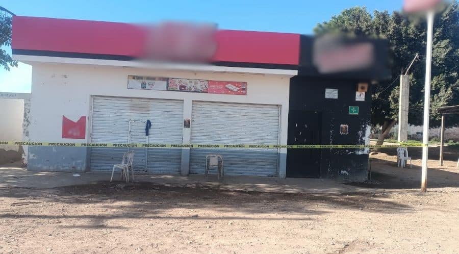 Expendio robado en Guasave