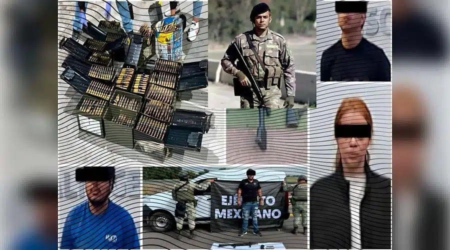 Detenidos por el Ejército Mexicano