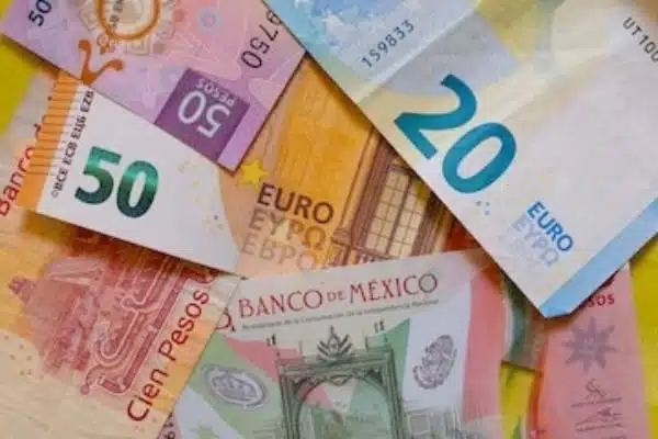 El euro sube ligeramente frente al peso mexicano este 6 de febrero