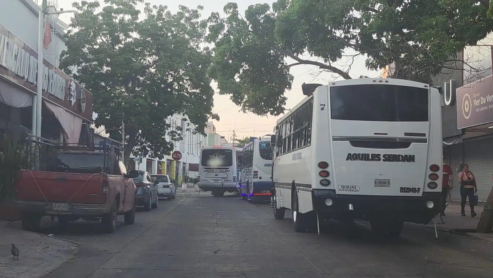 El servicio del transporte urbano se presta con normalidad