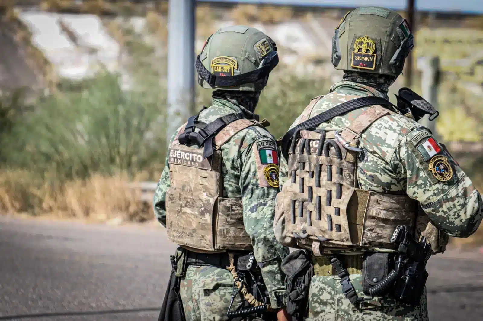 Elementos del Ejército Mexicano