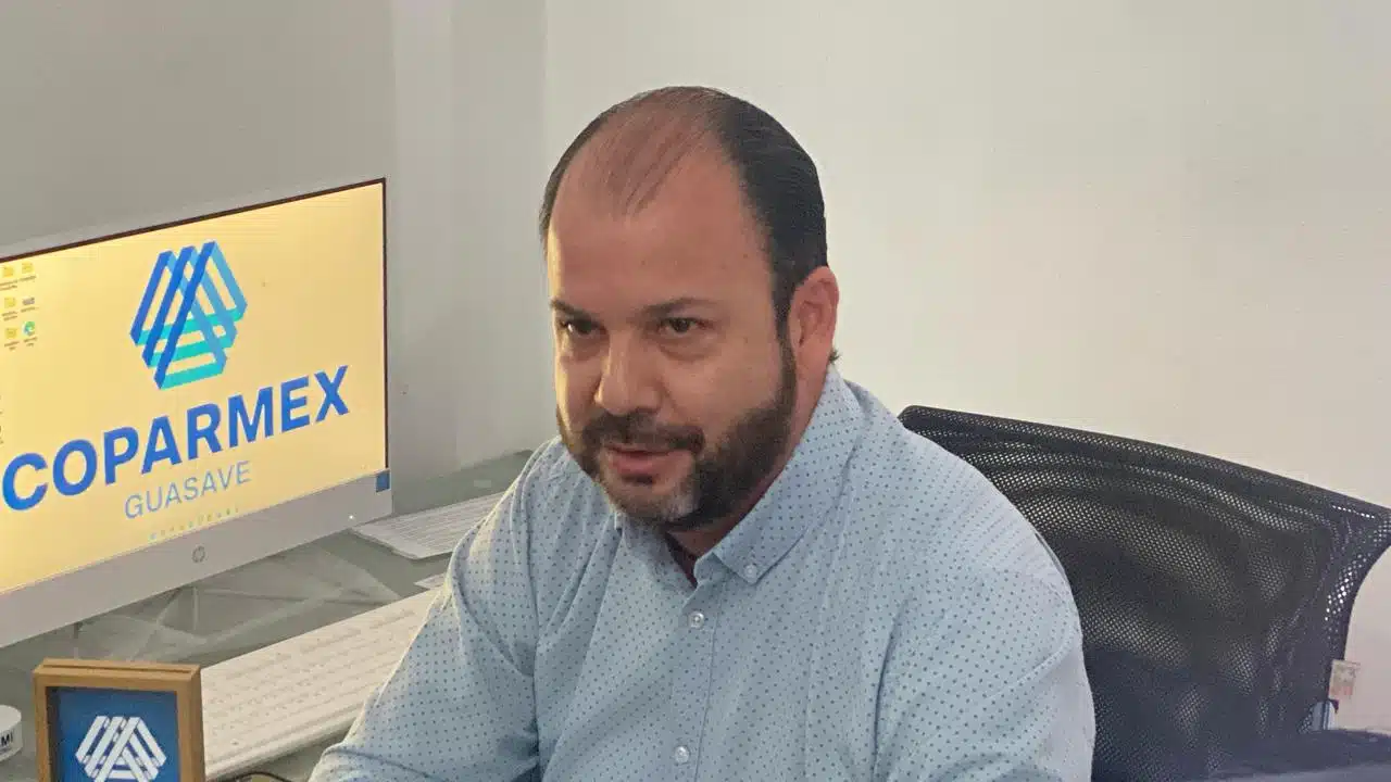 Érick Mena Sandoval, presidente de Coparmex Guasave.