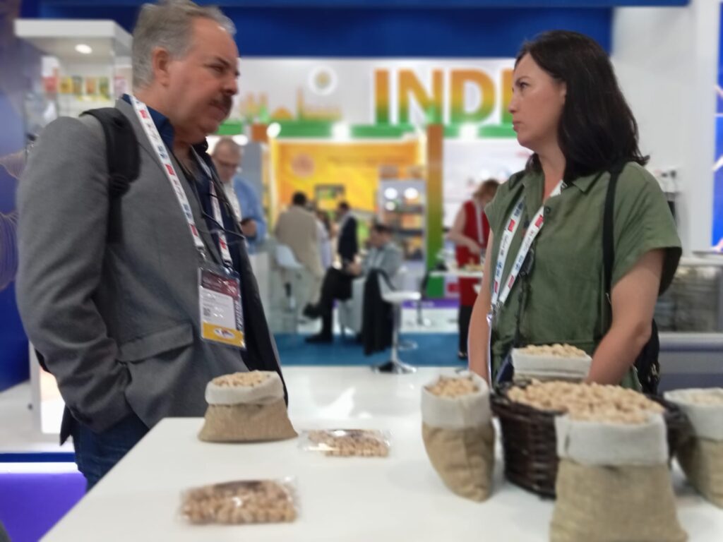 Garbanzo sinaloense en la Expo Gulfood 2025