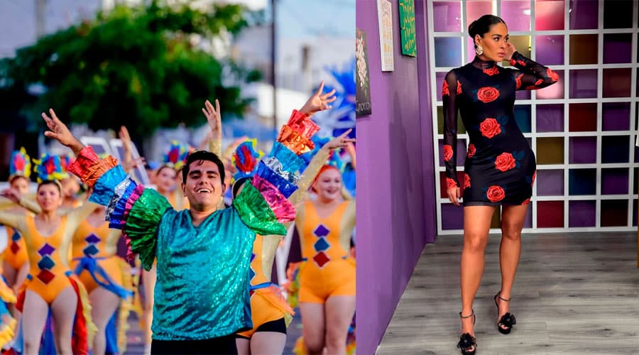 Comparsas del carnaval de Mazatlán y Galilea Montijo - Imagen ilustrativa