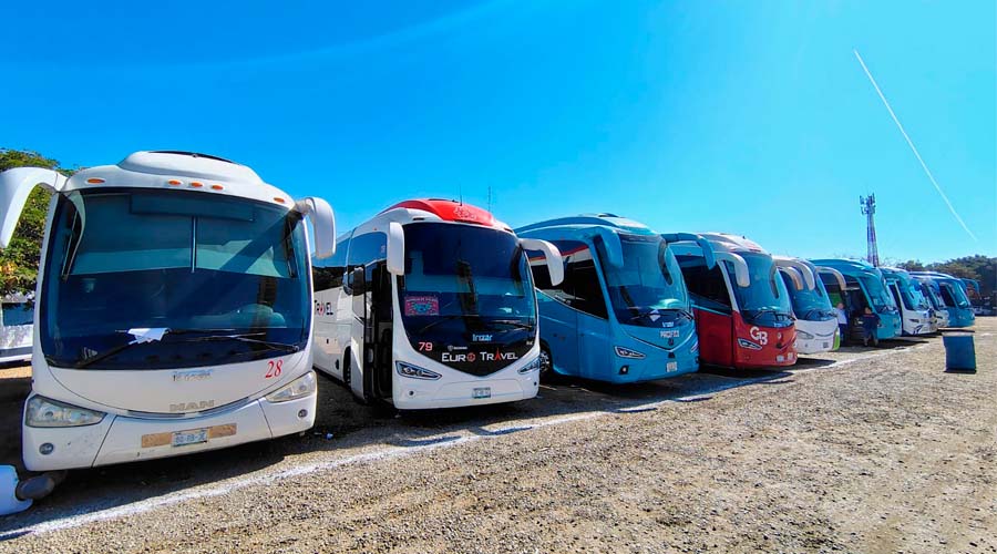 Autobuses de transporte de pasajeros en Mazatlán