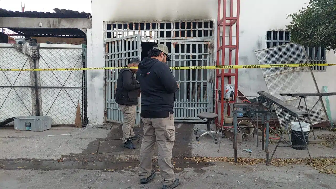 Hombre de la tercera edad fallece durante incendio de vivienda en Culiacán