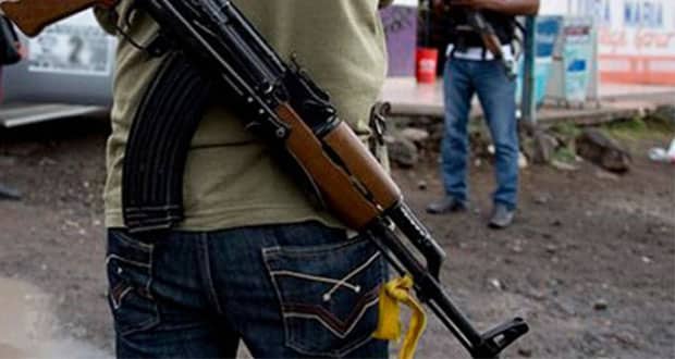 Hombres armados en México