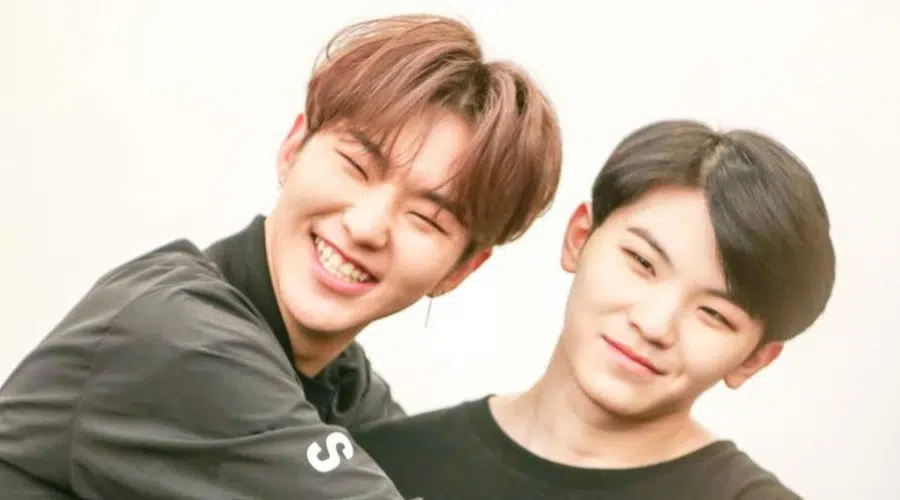 Hoshi y Woozi de Seventeen.