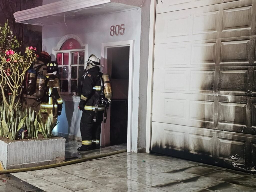 Fuego en vivienda