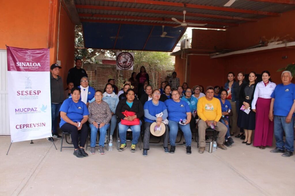 Instalan las primeras redes de mujeres constructoras de paz en El Estero y Bachoco, JJR