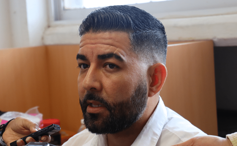 Vicefiscal en la zona norte de Sinaloa habla con la prensa