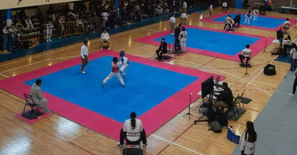 Evento CONADE de Taekwondo dado en Culiacán