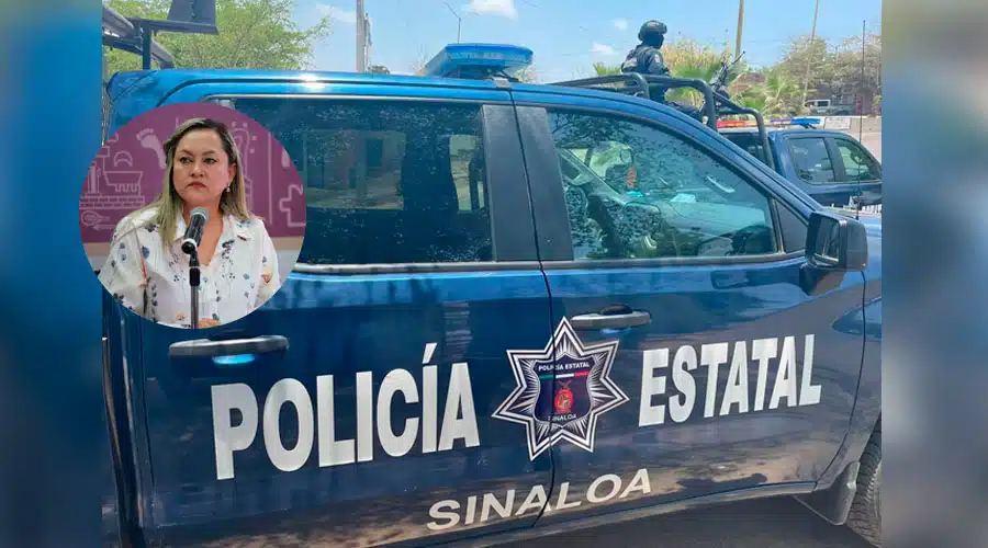 Patrulla Policía Estatal vocera SSPE