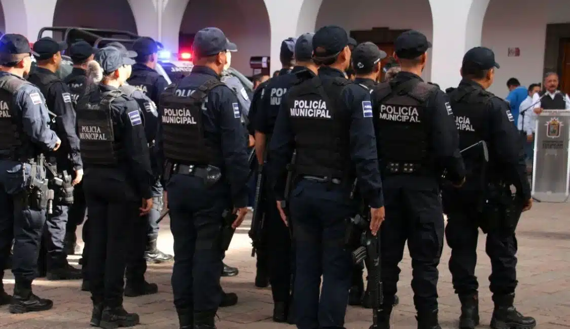 Agentes de la Policía Municipal de Culiacán