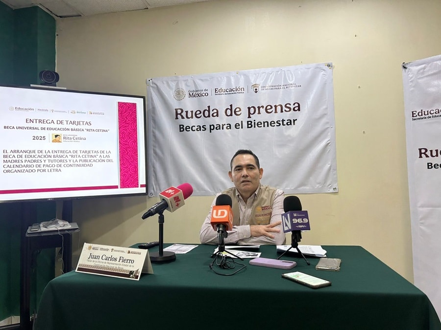 Rueda de prensa sobre las Becas Rita Cetina