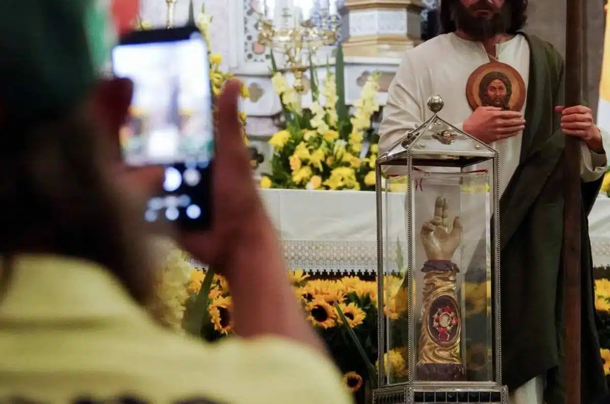 Reliquias de San Judas Tadeo