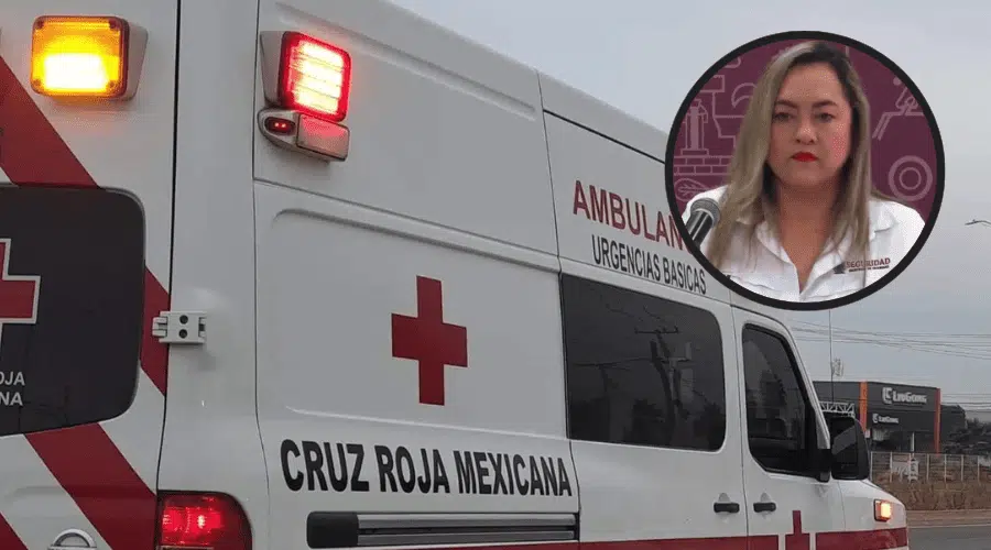 Robo de ambulancia de Cruz Roja en Culiacán no fue durante hecho violento