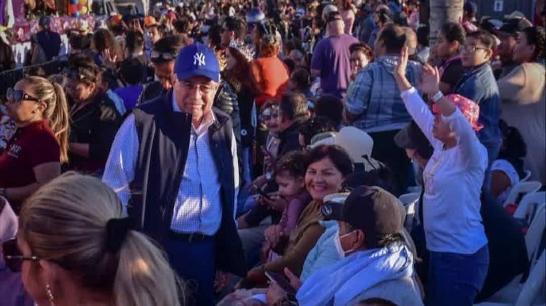 Rubén Rocha Moya valora los carnavales que hay en el estado de Sinaloa