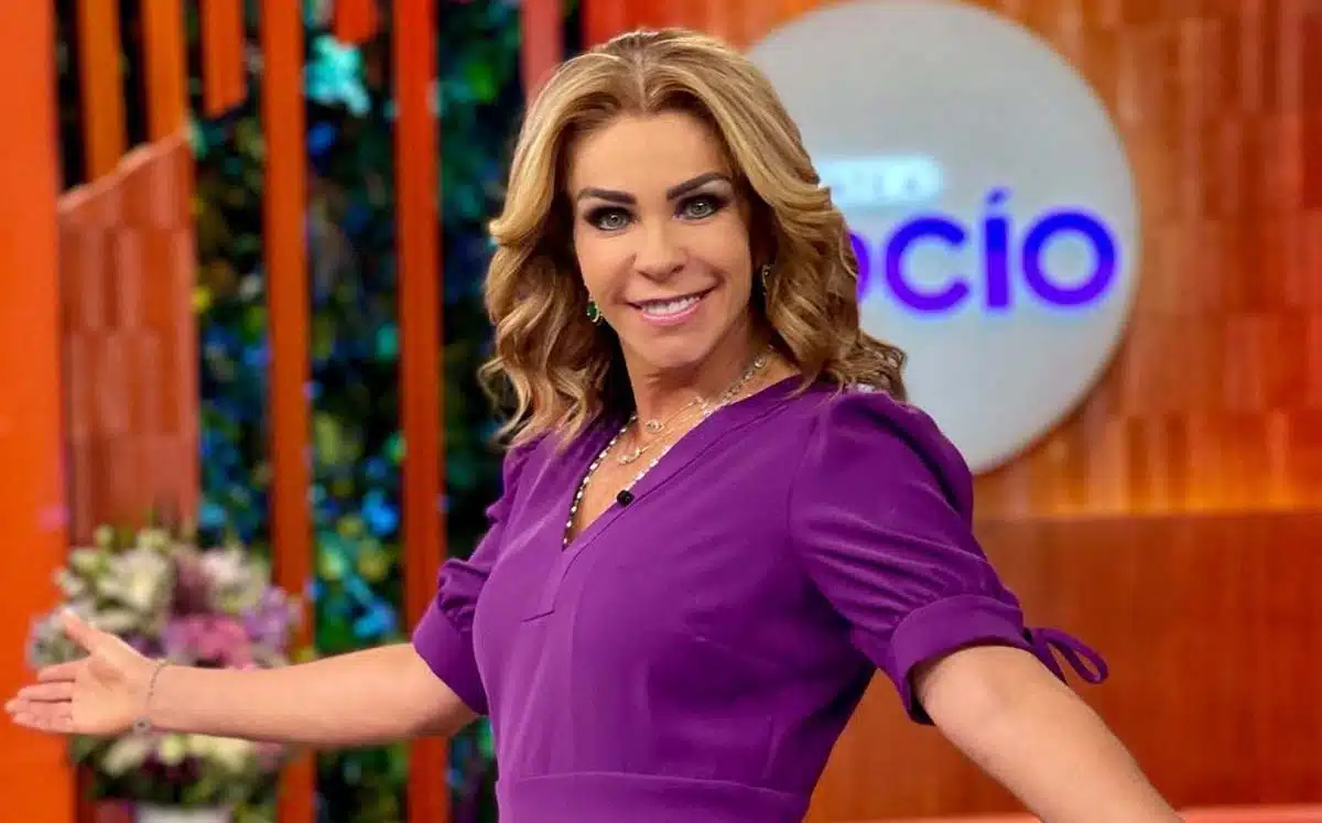 Rocío Sánchez Azuara comete un error en pleno programa y desata críticas en redes sociales