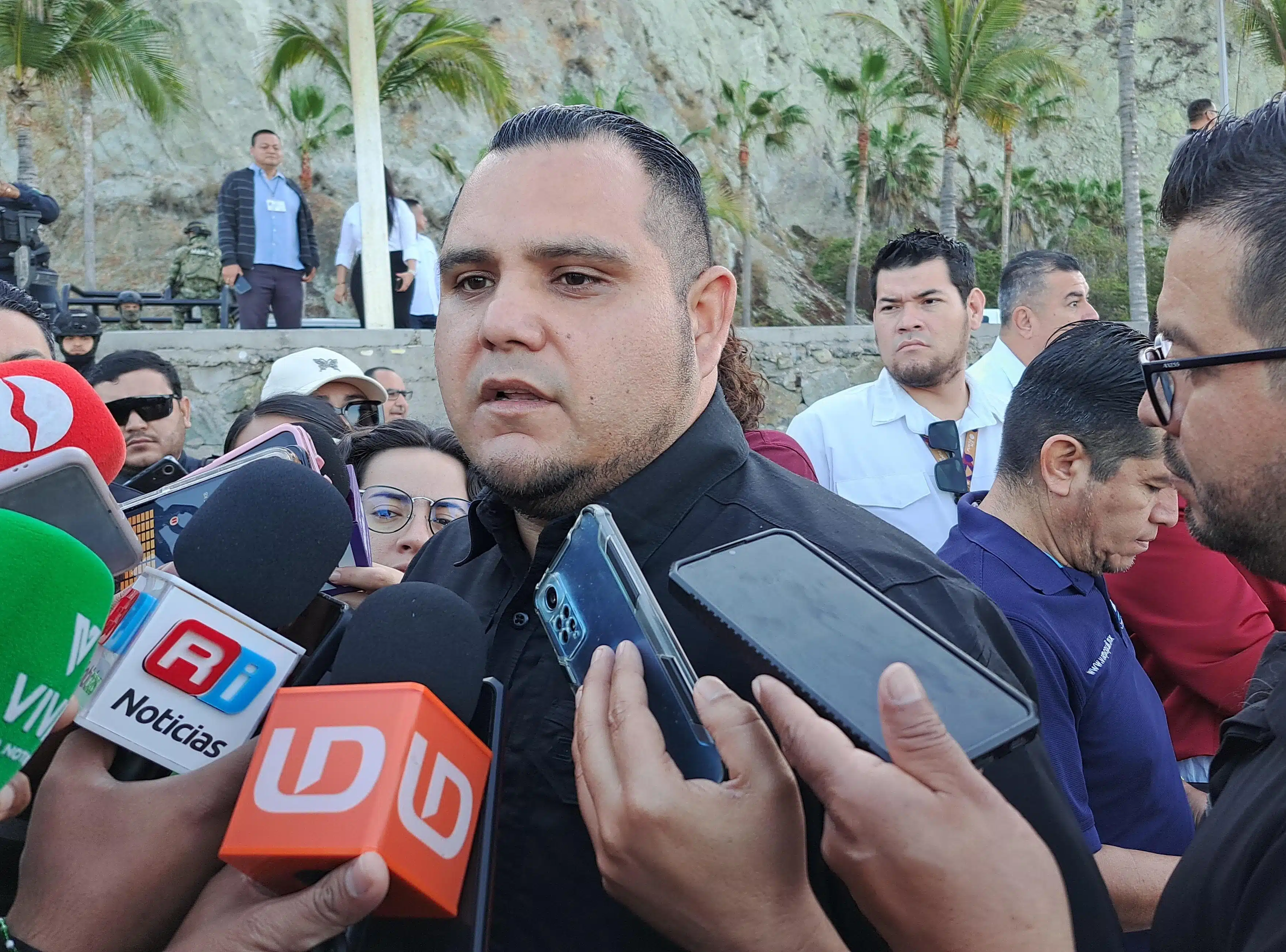 Secretario de Seguridad Pública de Mazatlán, Jaime Othoniel Barrón Valdez