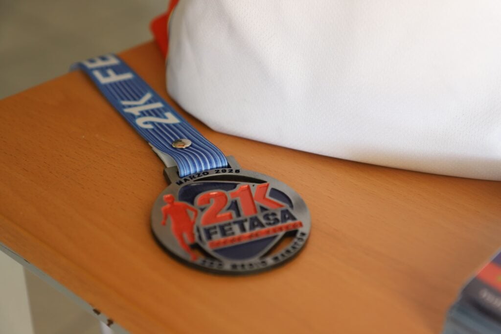 Medalla del Segundo Medio Maratón Fetasa