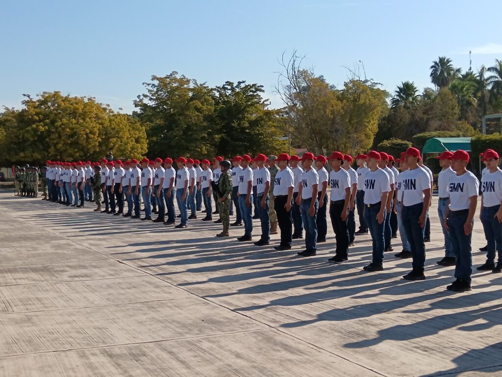 Buenos valores y principios recibirán los jóvenes del Servicio Militar por parte del Ejército Mexicano