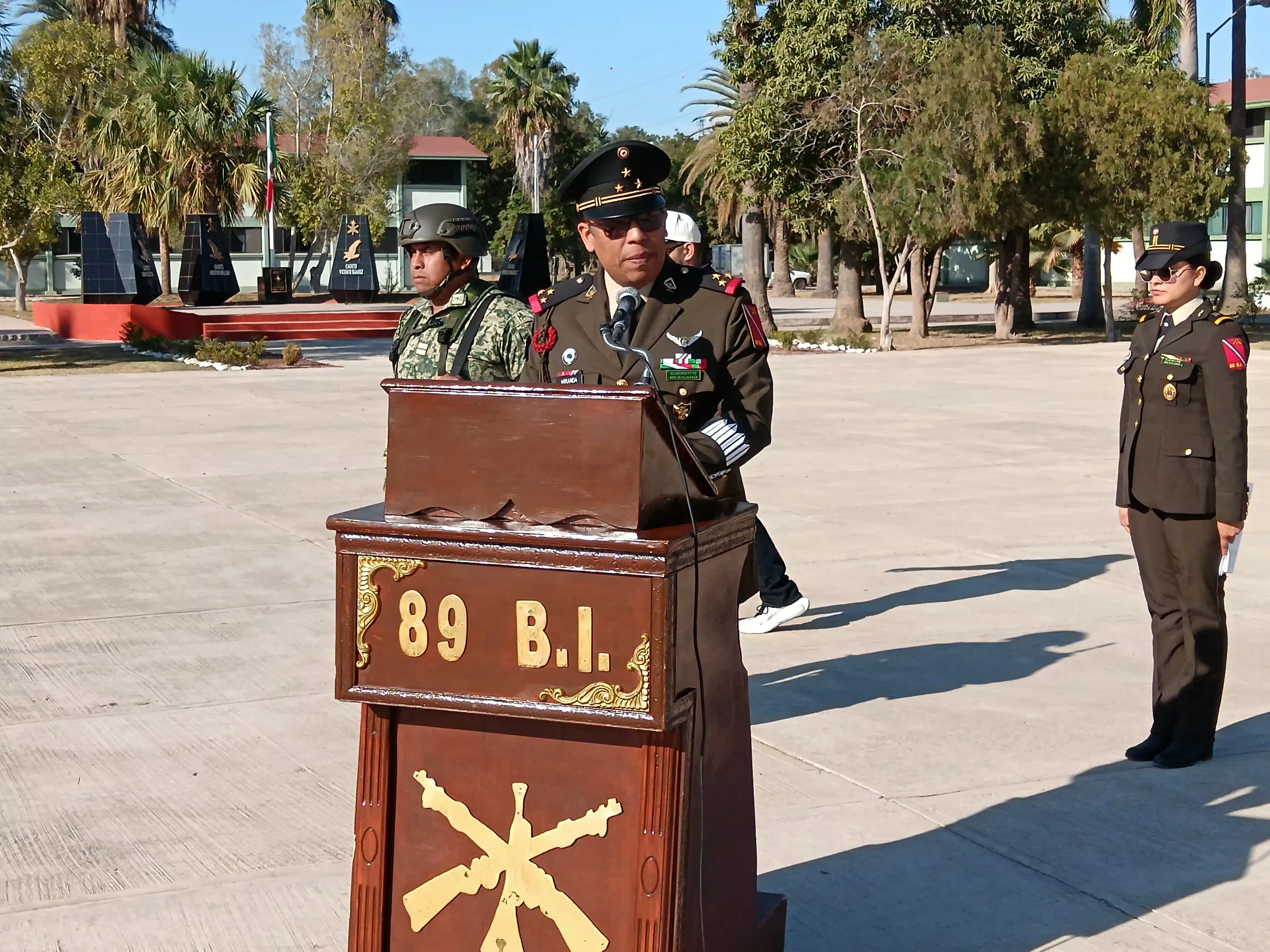 Buenos valores y principios recibirán los jóvenes del Servicio Militar por parte del Ejército Mexicano