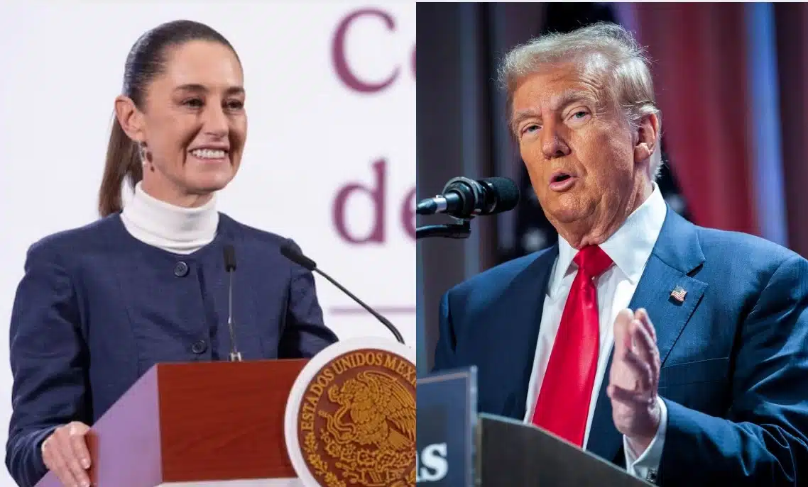 “Es una mujer maravillosa”: Trump elogia a Claudia Sheinbaum y agradece su campaña contra las drogas