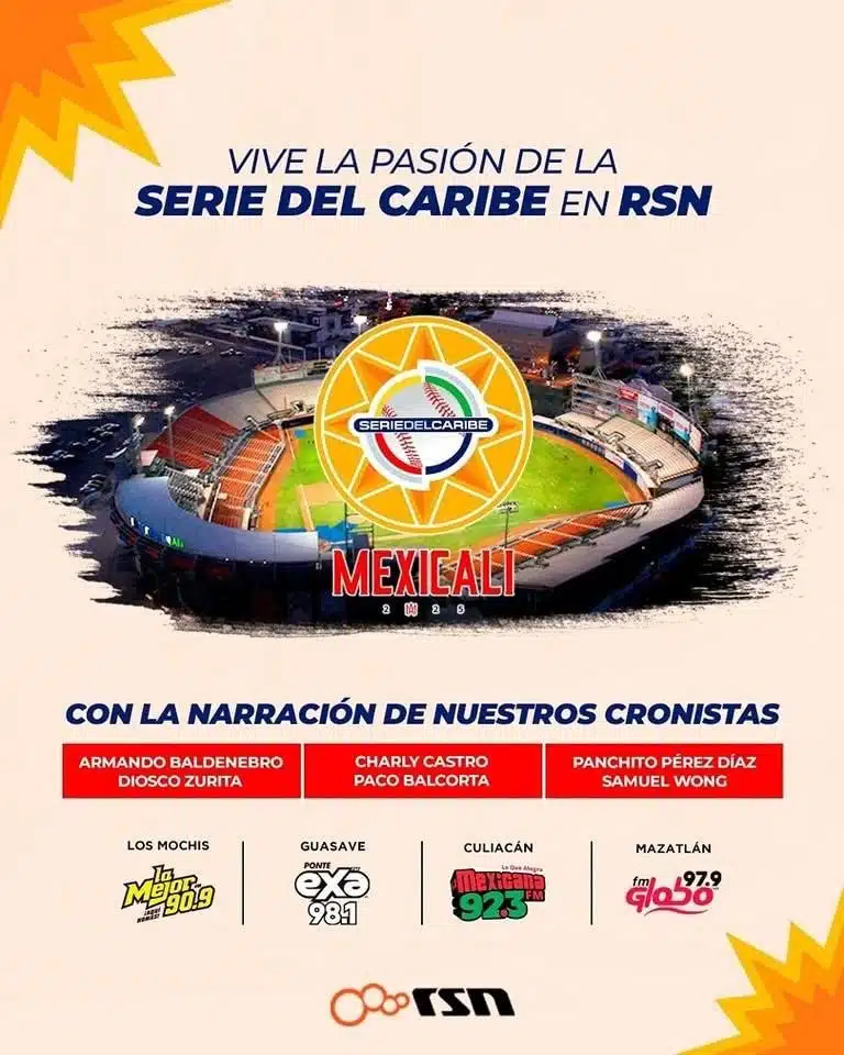 Promocional de la crónica deportiva para la Serie del Caribe de RSN