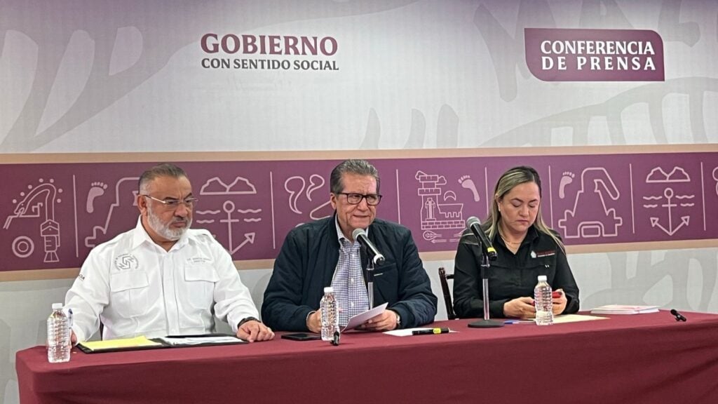 Conferencia de la Vocería de prensa de Gobierno del estado de Sinaloa