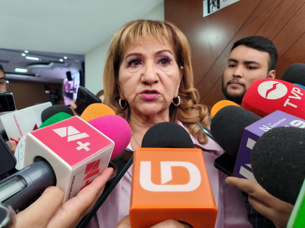 Coordinadora del grupo parlamentario de Morena en el Congreso de Sinaloa