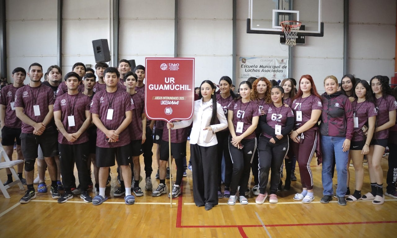 Inauguración de juegos en UAdeO