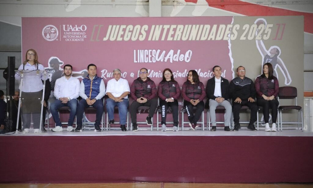 Inauguración de juegos en UAdeO