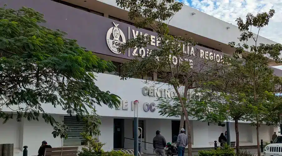 Edificio de la Vicefiscalía Regional de la Zona Norte de Sinaloa