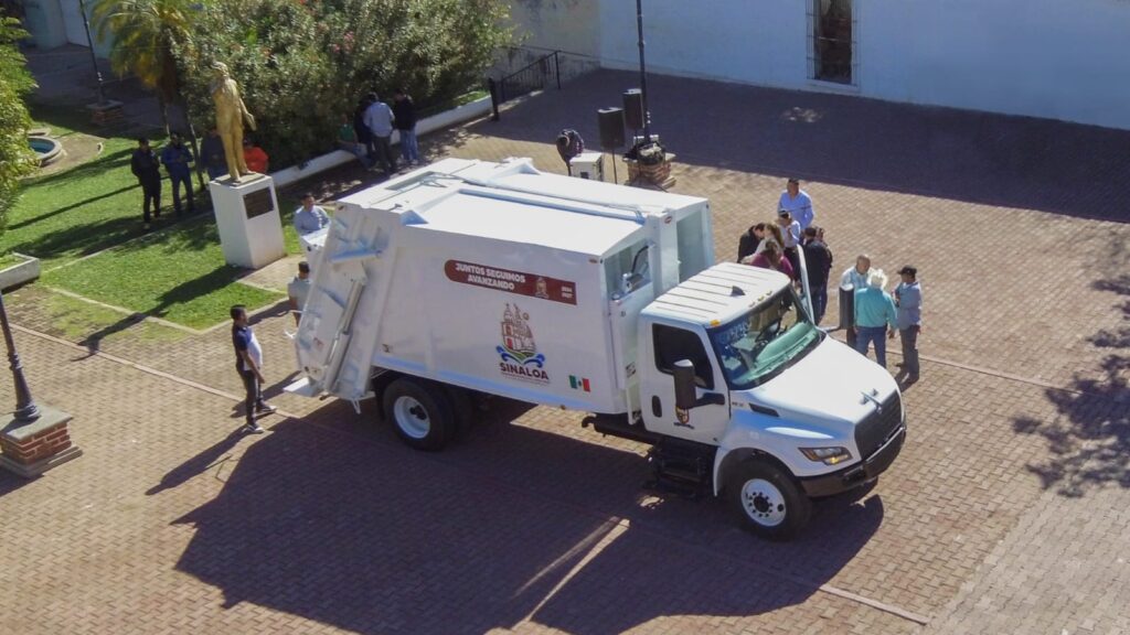 Camión recolector de basura para Sinaloa Municipio