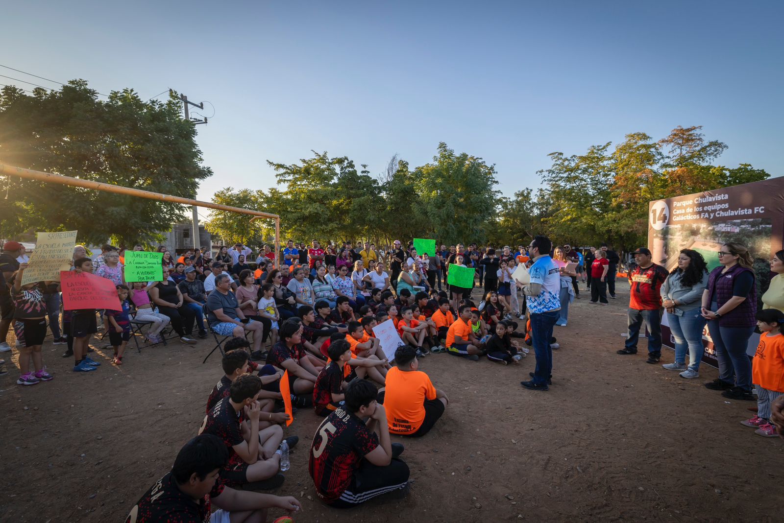 Nueva cancha deportiva en Culiacán