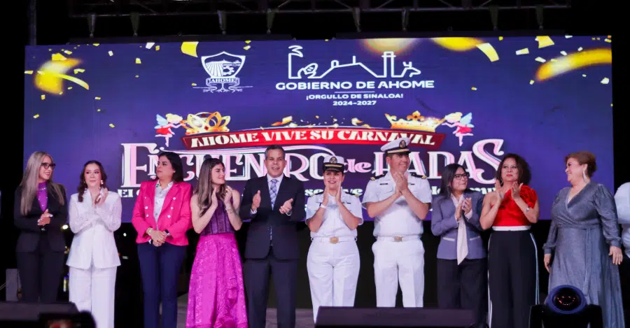 Inauguración del carnaval de Topolobampo