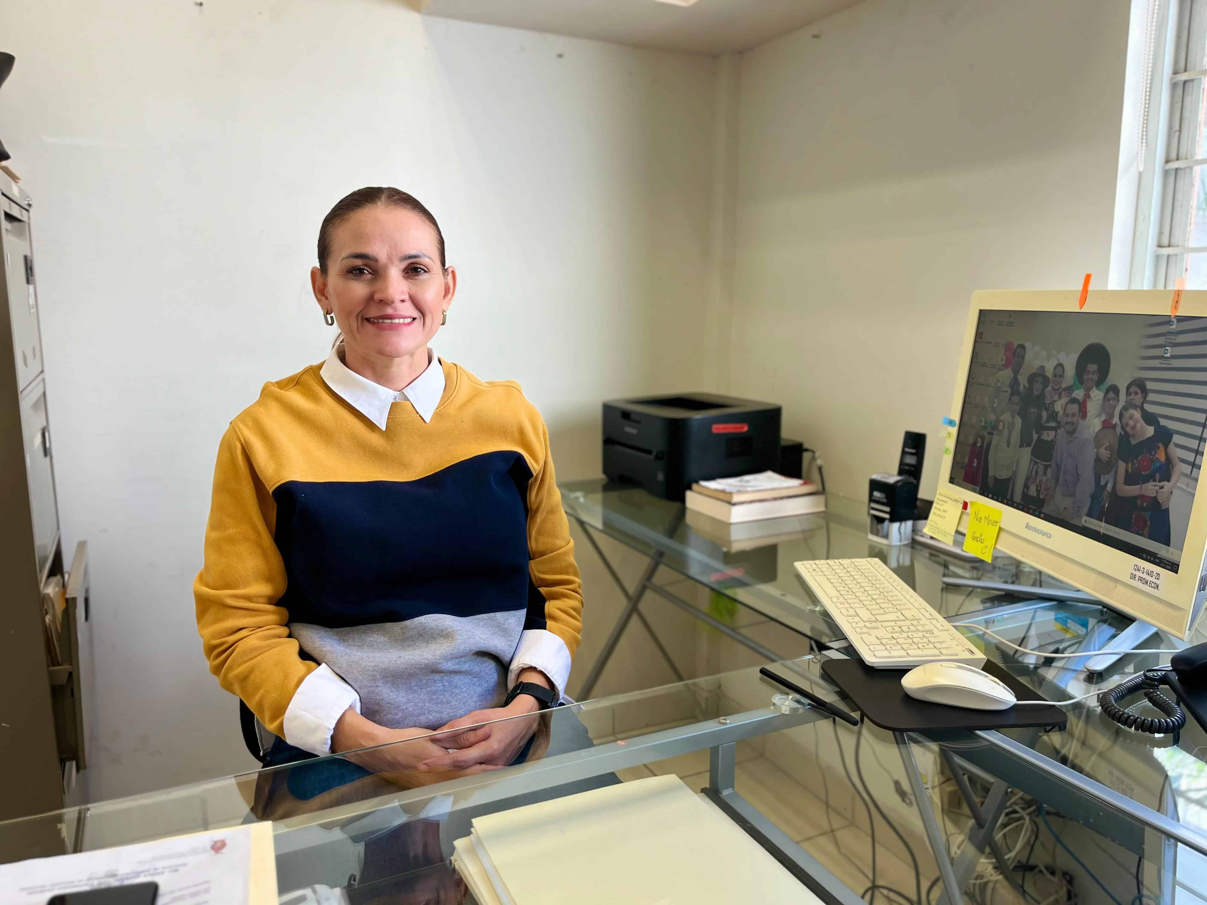 Erika Espinoza, Directora de Promoción Económica en el Carnaval de Guamuchil 2025