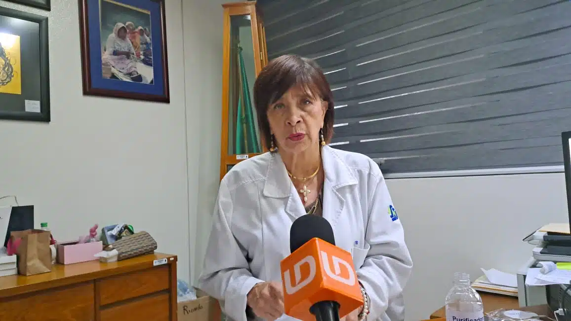 directora del Hospital General de Los Mochis IMSS-Bienestar “Jesús Kumate Rodríguez”, Luisa Reina Armenta Ruiz