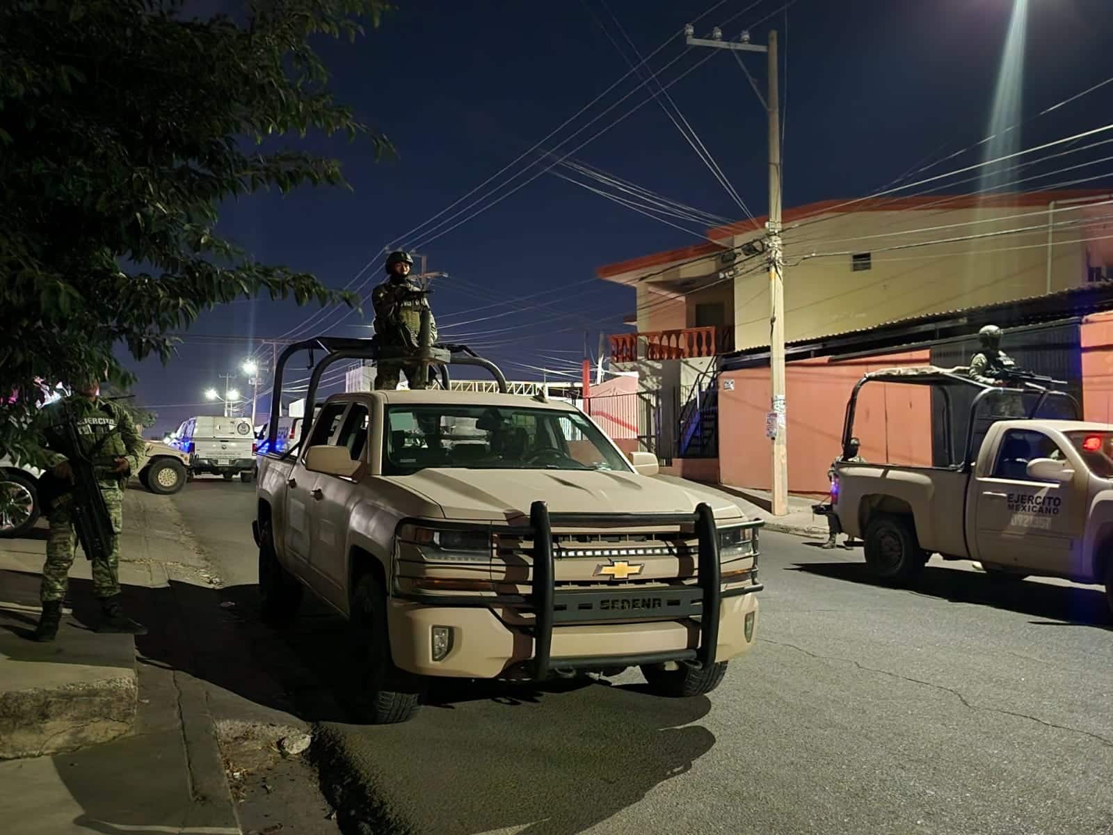 Elementos del Ejército Mexicano en Culiacán