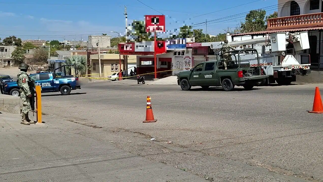 Zona de Culiacán donde se localizo cuerpo sin vida por impactos de bala