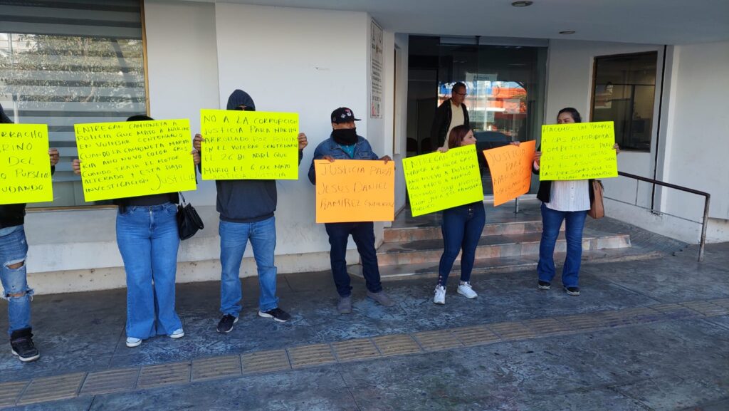 Manifestación en Vicefiscalía Norte